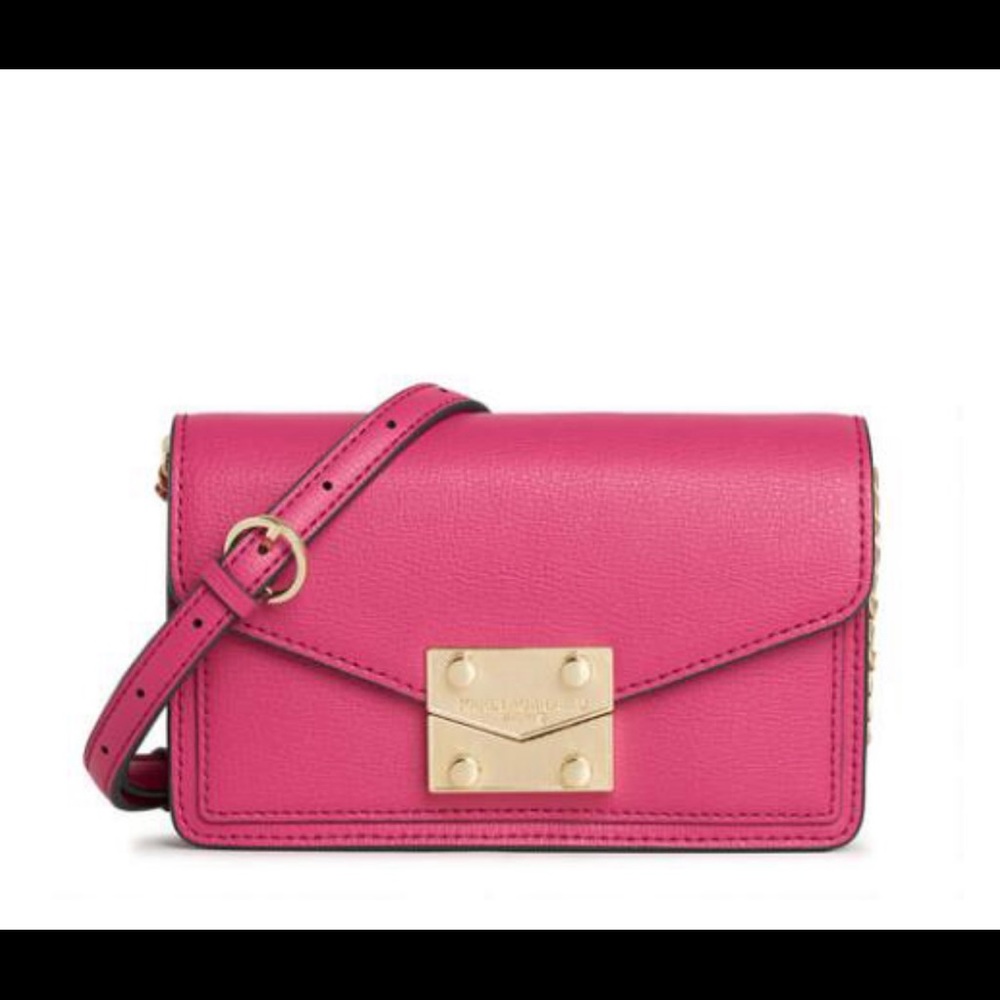 CORRINE LEATHER SHOULD BAG